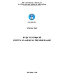 Luận văn Thạc sĩ Quản Trị Kinh Doanh: Hoàn thiện công tác quản trị nhân lực tại Cơ quan Quận Kiến An - Thành phố Hải Phòng