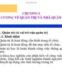 Bài giảng quản trị học - Chương 1