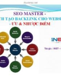 SEO Master cách tạo Backlink cho Website - Ưu và nhược điểm