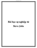 Bài học sự nghiệp từ Steve Jobs