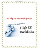 Bí kiếp tạo Backlink hiệu quả