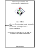 Giáo trình Văn hoá doanh nghiệp và Đạo đức kinh doanh (Nghề: Quản trị bán hàng - Cao đẳng) - Trường Cao đẳng nghề Đồng Tháp