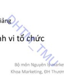 Bài giảng Hành vi tổ chức - ĐH Thương Mại