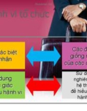 Bài giảng Hành vi tổ chức: Bài 2 - ThS. Nguyễn Thanh Hương