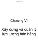 Bài giảng Quản trị Marketing: Chương 6 - GV. Hoàng Thị Huệ