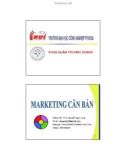 Bài giảng Marketing căn bản: Chương 4 - Th.S. Nguyễn Ngọc Long