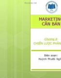 Bài giảng Marketing căn bản: Chương 8 - Huỳnh Phước Nghĩa