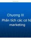 Bài giảng Quản trị Marketing: Chương 3 - GV. Hoàng Thị Huệ