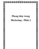 Phong thủy trong Marketing - Phần 2