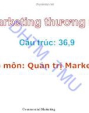 Bài giảng Marketing thương mại: Chương 1 - ĐH Thương mại