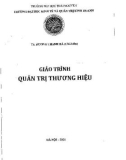 Giáo trình Quản trị thương hiệu: Phần 1 - TS. Dương Thanh Hà (2021)