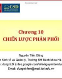 Quản trị marketing (Nguyễn Tiến Dũng) - Chương 10