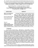 The impact of brand positioning and knowledge on attitude towards brand and purchase intention: A study of organic rice in Ho Chi Minh city