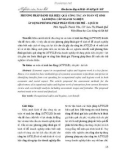 Phương pháp đánh giá hiệu quả công tác an toàn vệ sinh lao động cấp doanh nghiệp: Áp dụng phương pháp phân tích chi phí – lợi ích