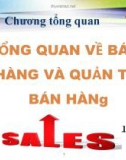 Bài giảng Quản trị bán hàng: Chương tổng quan - GV.Ng.Khánh Trung