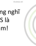 Đừng nghĩ SMS là spam - Vũ Hoàng Tâm