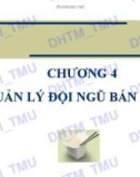 Bài giảng Quản trị bán hàng: Chương 4 - ĐH Thương mại