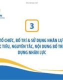 Bài giảng Quản trị nhân sự cho người quản lý: Phần 2 - TS. Phan Ngọc Thanh