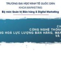 Bài giảng Quản trị quan hệ khách hàng: Chương 6 - ĐH Kinh tế Quốc dân