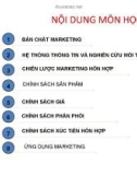 Lý thuyết Marketing