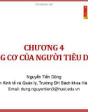 Bài giảng Hành vi người tiêu dùng (Nguyễn Tiến Dũng) - Chương 4 Động cơ của người tiêu dùng