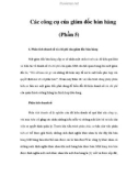 Các công cụ của giám đốc bán hàng (Phần 5)