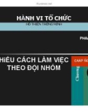 Bài giảng Hành vi tổ chức: Chương 9 - TS. Hồ Thiện Thông Minh