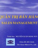 Quản trị bán hàng