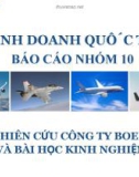 Nghiên cứu công ty Boeing