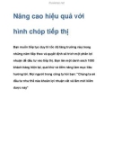 Nâng cao hiệu quả với hình chóp tiếp thị