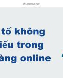 6 yếu tố không thể thiếu khi bán hàng online