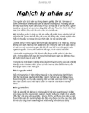 Nghịch lý nhân sự