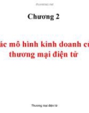 Chương 2 Các mô hình kinh doanh của thương mại điện tử