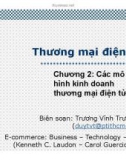 Bài giảng Thương mại điện tử: Chương 2 - Các mô hình kinh doanh thương mại điện tử