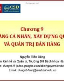 Quản trị marketing (Nguyễn Tiến Dũng) - Chương 9