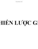 Bài giảng Chiến lược giá