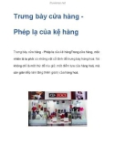 Trưng bày cửa hàng