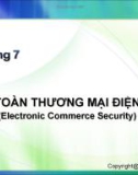 Chương 7: an toàn thương mại điện tử