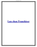 Lựa chọn Franchisor