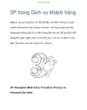 3P trong Dịch vụ chăm sóc khách hàng