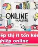 4 cách tiếp thị ít tốn kém dành cho doanh nghiệp online nhỏ