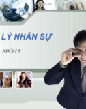 Thuyết trình: 'Quản lý nhân sự'