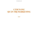 Cẩm nang quản trị marketing - Tập 5