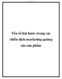 Yếu tố hài hước trong các chiến dịch marketing quảng cáo sản phẩm