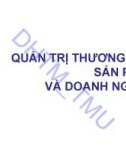 Bài giảng Quản trị thương hiệu sản phẩm và doanh nghiệp - ĐH Thương Mại