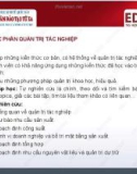 Bài giảng Quản trị tác nghiệp: Bài 1 - ThS. Trần Mạnh Linh