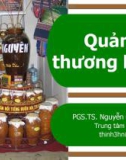 Bài giảng Quản trị thương hiệu - PGS.TS. Nguyễn Quốc Thịnh