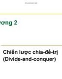 Phân tích thiết kế giải thuật - Chương 2: Chiến lược chia để trị (Divide-and-conquer)