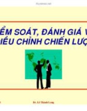 Kiểm soát, đánh giá và điều chỉnh chiến lược