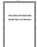 Tìm kiếm mô hình kinh doanh dựa vào Internet